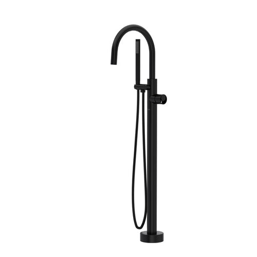 ROHL Eclissi™ Single Hole Floor Mount Tub Filler Trim With C-Spout
