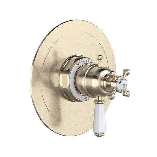 Perrin & Rowe Edwardian™ 1/2" Therm & Pressure Balance Trim With 5 Functions