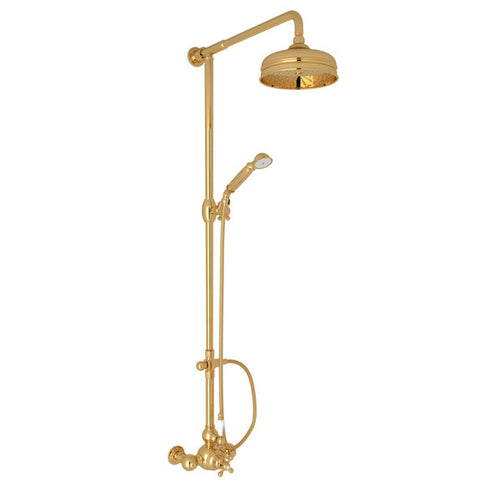 ROHL Arcana Exposed Wall Mount Thermostatic Shower With Volume Control