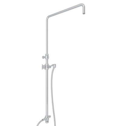 ROHL Riser With Diverter, Hose And Sliding Handshower Holder