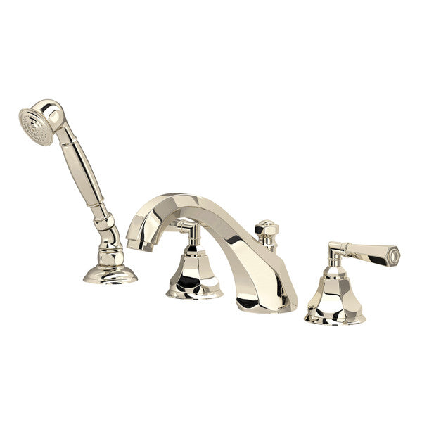 ROHL Palladian® 4-Hole Deck Mount Tub Filler
