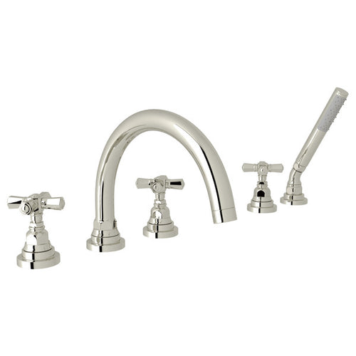 ROHL San Giovanni™ 5-Hole Deck Mount Tub Filler