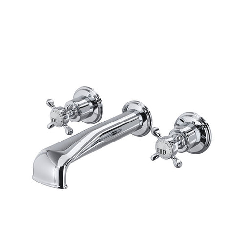Perrin & Rowe Edwardian™ Wall Mount Tub Filler Trim With U-Spout