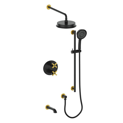 Zehn 3-Way Th Shower Kit-Set.Z4.320.310 - Golzar Home