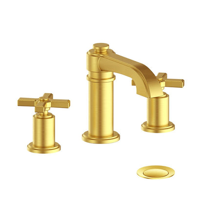 ZEHN 8 - inch WIDESPREAD LAVATORY FAUCET WITH POP - UP DRAIN - Z4 LEVER - Golzar Home