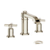Zehn 8-Inch Widespread Lavatory Faucet With Pop-Up Drain-Z4 Lever - Golzar Home