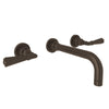 ROHL San Giovanni Wall Mount Widespread Bathroom Faucet