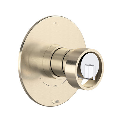 ROHL Eclissi 1/2" Thermostatic & Pressure Balance Trim With 3 Functions (Shared) With Wheel Handle
