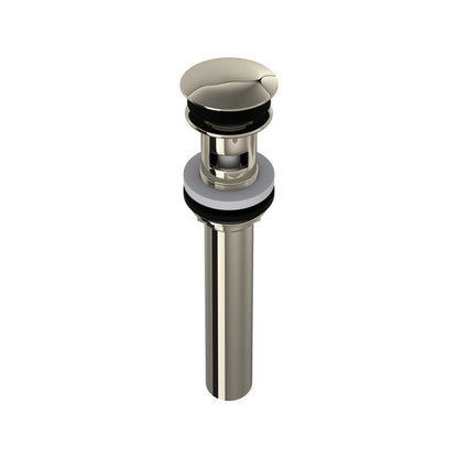 Perrin & Rowe Slotted Touch Seal Dome Drain With 6" Tailpiece