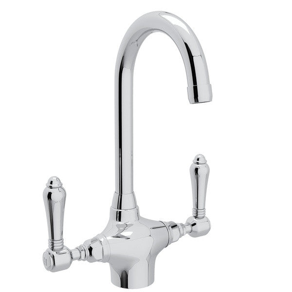 ROHL San Julio Single Hole C-Spout Bar & Food Prep Faucet