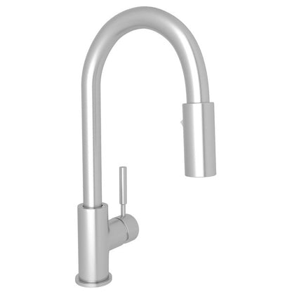 ROHL Lux Side Handle Bar & Food Prep Stainless Steel Pulldown Faucet