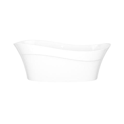 Victoria+Albert Pescadero 67" x 32" Freestanding Soaking Bathtub With Void - Standard White (Gloss)